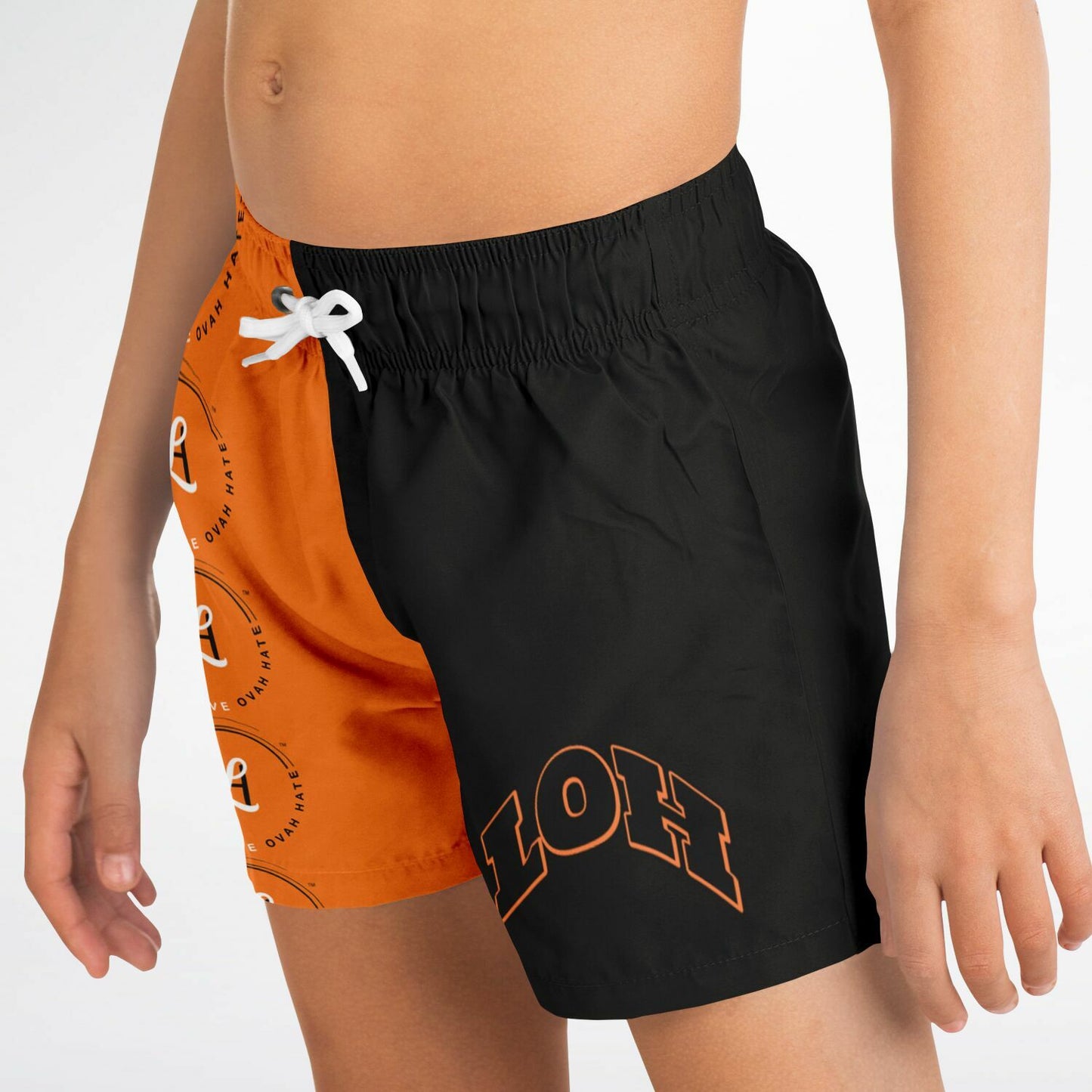 Quick-drying Kids Swim Trunks from L.O.H., perfect for water activities.