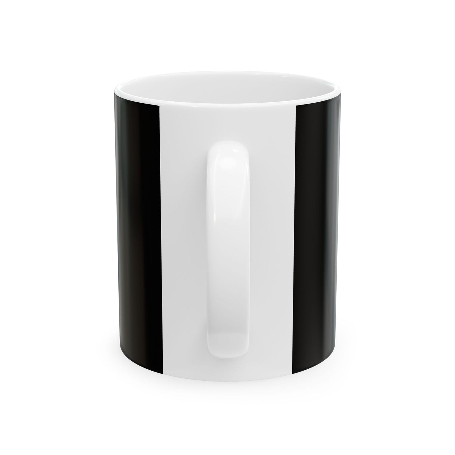 Love Ovah Hate Mug 11oz Positive Vibes Ceramic Cup for Coffee, Tea, and Chocolate Lovers