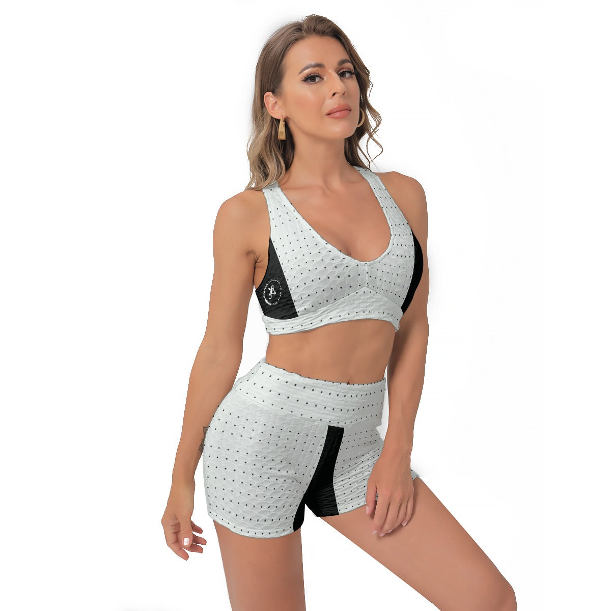 Love Ovah Hate Women's Sports Bra Suit for Yoga Workout Party