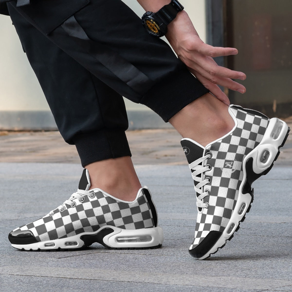 Love Ovah Hate Men's Lightweight Anti-Slip Air Cushion Sports Sneakers