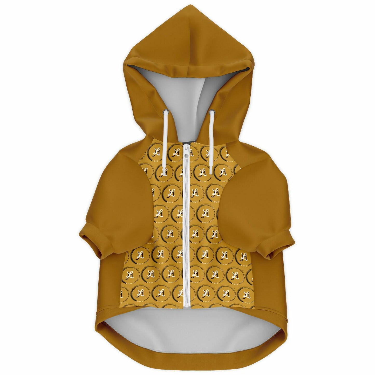 L.O.H. Dog Hoodie featuring zip-up front and cozy fit