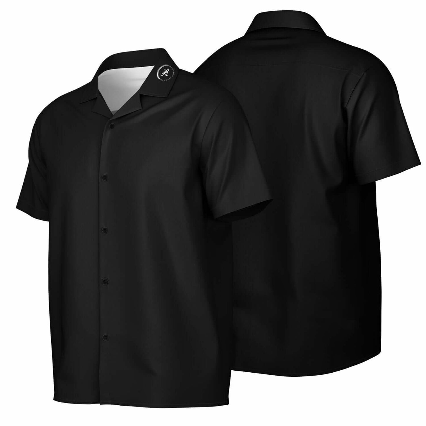 Relaxed yet refined spread collar short sleeve shirt from L.O.H., ideal for casual occasions.