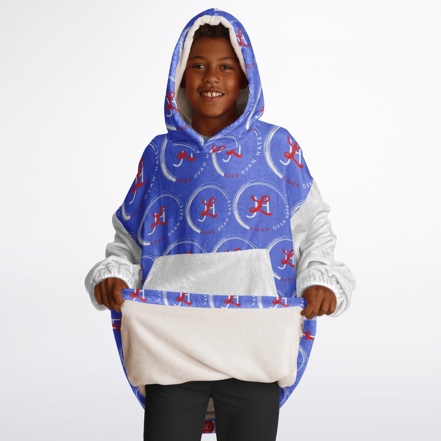 Simple and versatile youth snug hoodie by L.O.H. for everyday style.