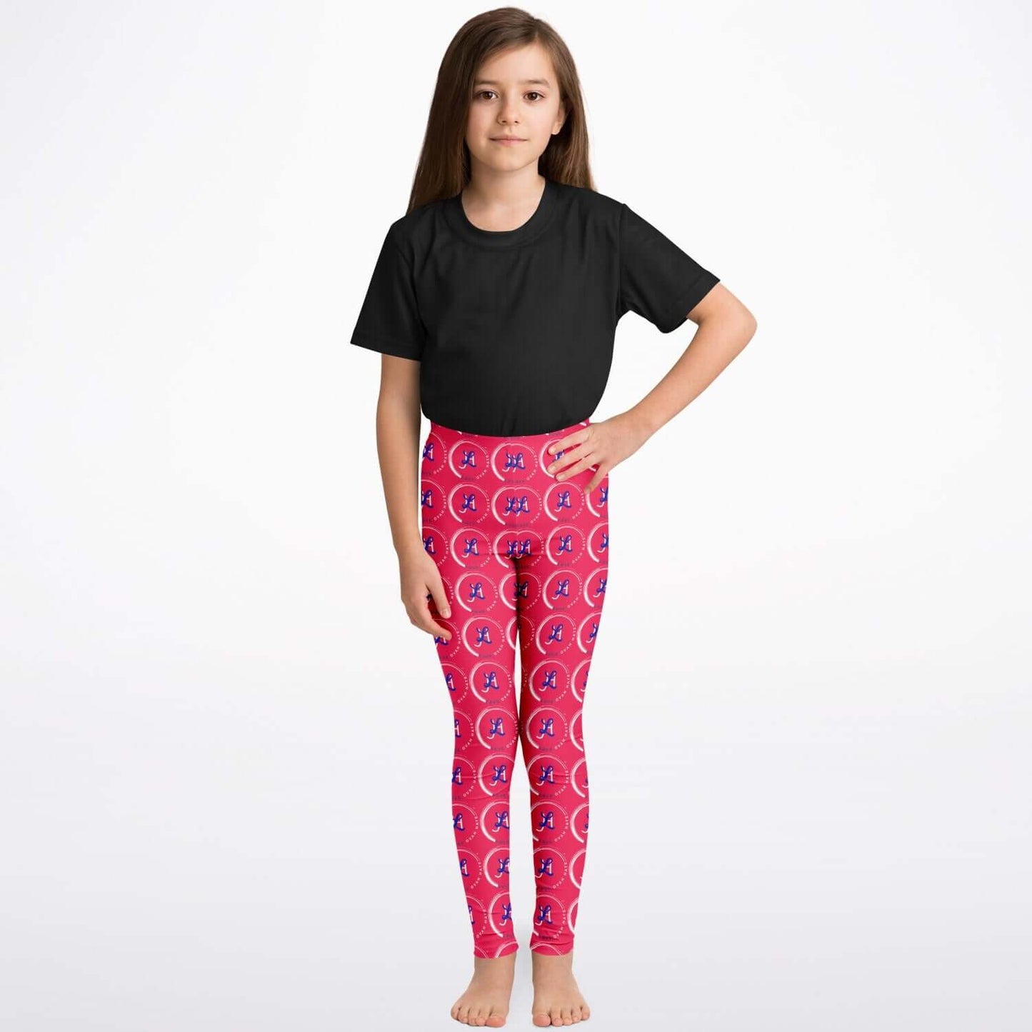 Youth modeling stylish and comfy leggings from L.O.H.