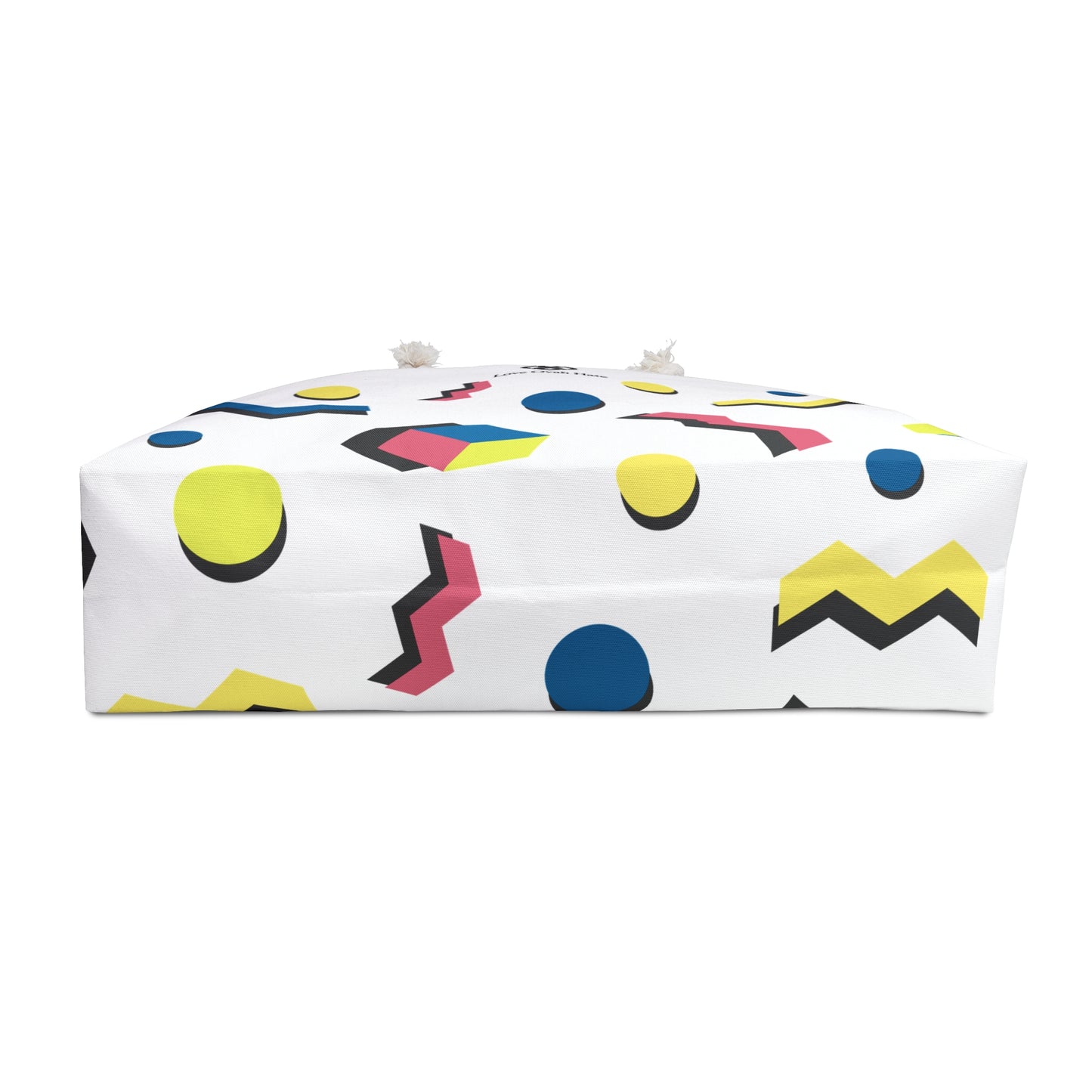 Weekender Bag — "Love Ovah Hate" Canvas Weekender Bag