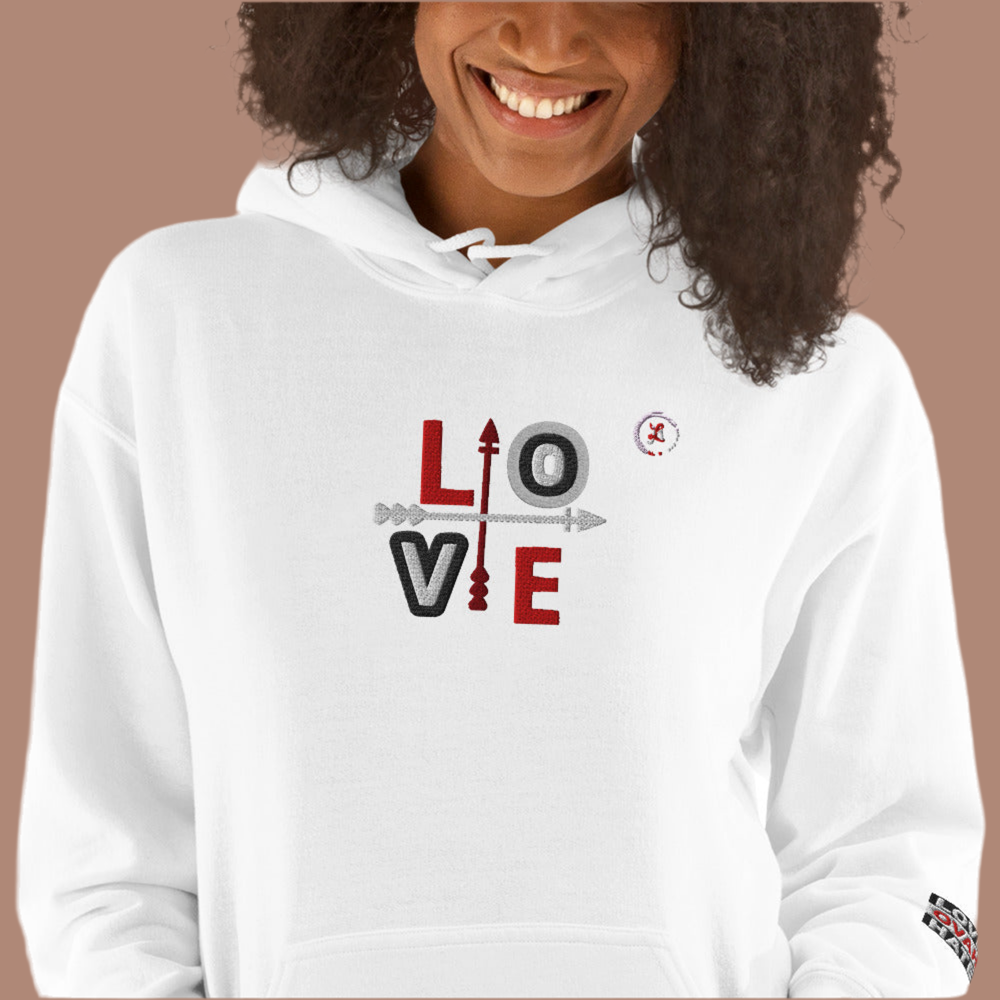 Love Ovah Hate Hoodie