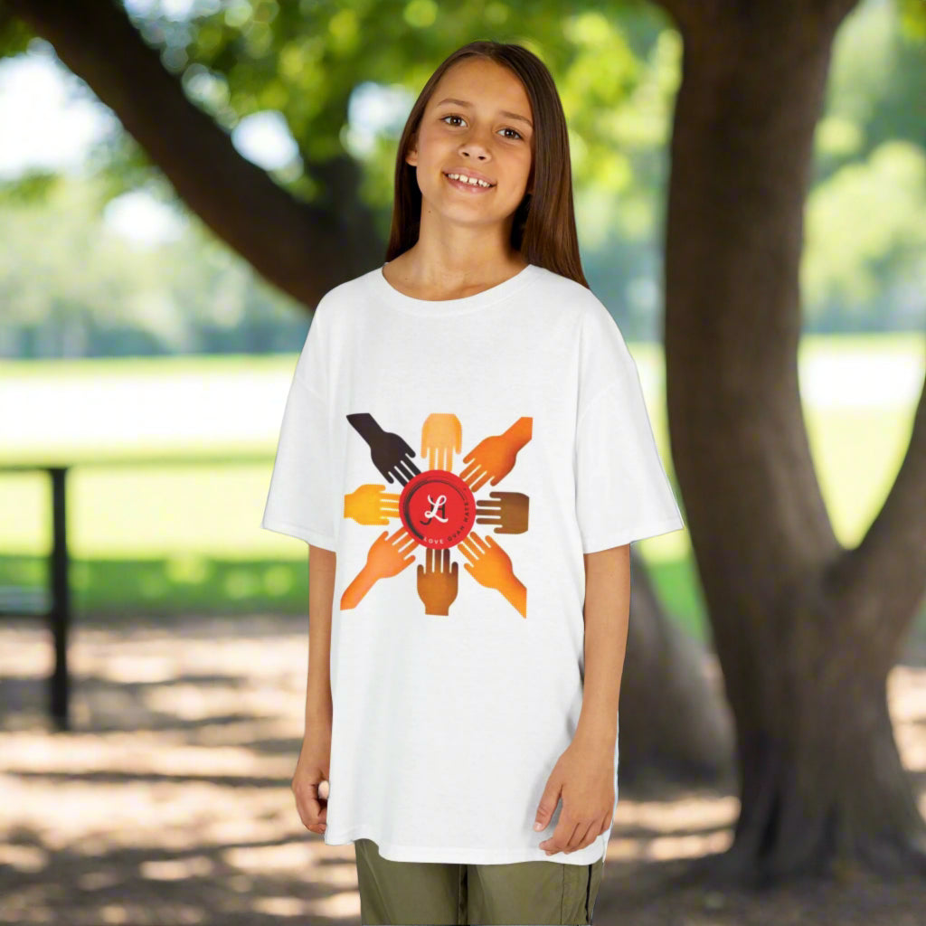 Unity Hands Kids Tee - Embrace Diversity in Style