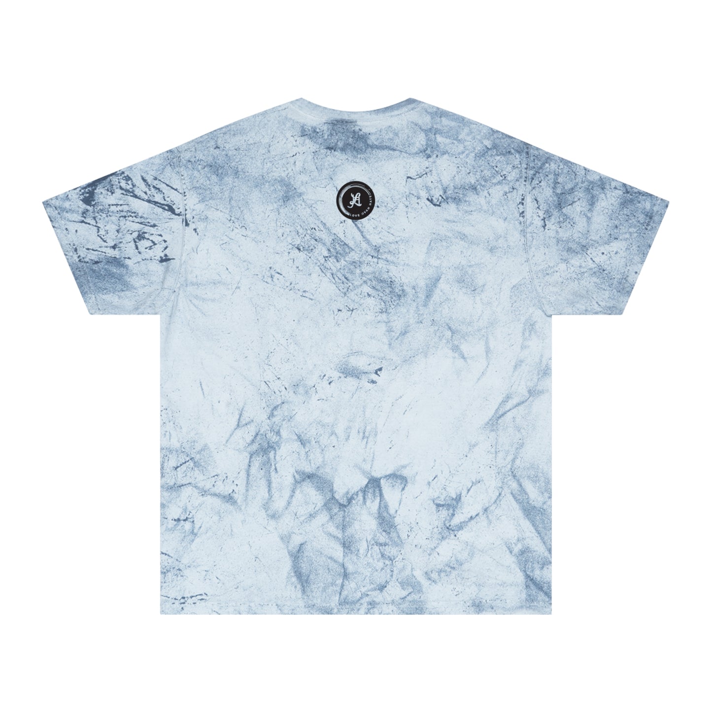 Love Ovah Hate Color Blast T-Shirt - Vibrant Tee for Casual Outings and Summer Gatherings.