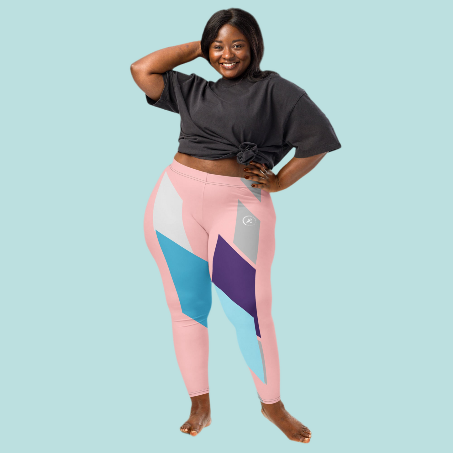 Women's Love Ovah Hate Vibrant Leggings