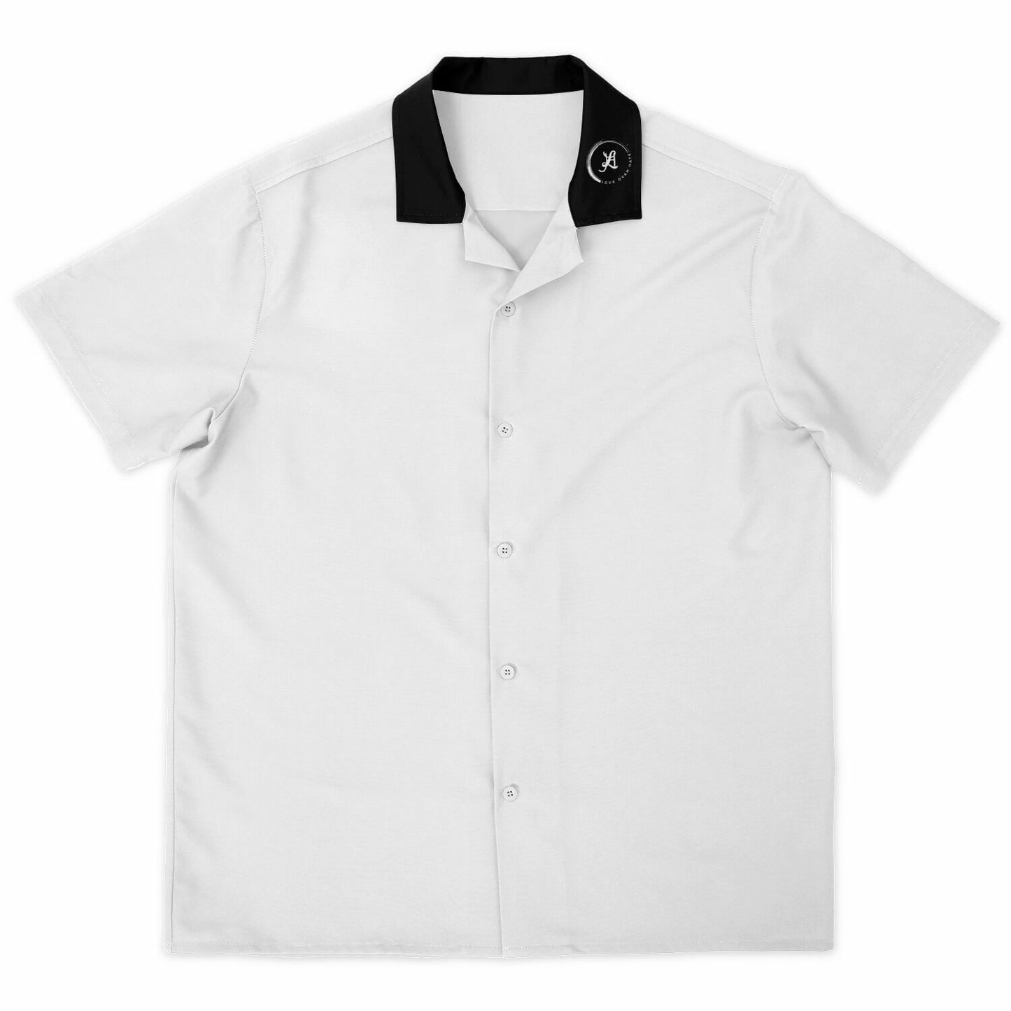 Casual yet polished short sleeve button-down shirt by L.O.H., designed for a comfortable fit.