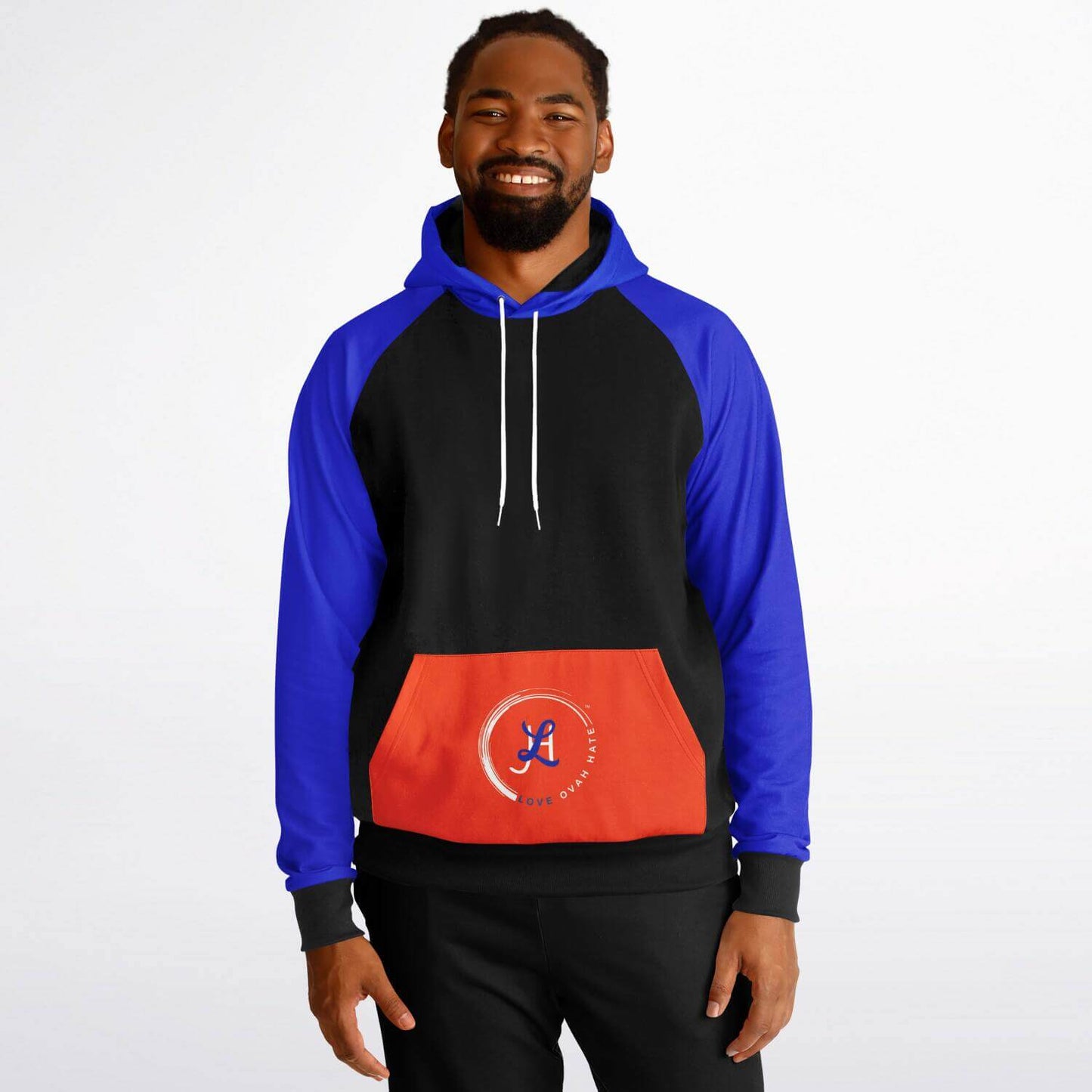 Classic raglan hoodie from L.O.H., designed for ultimate comfort and style.