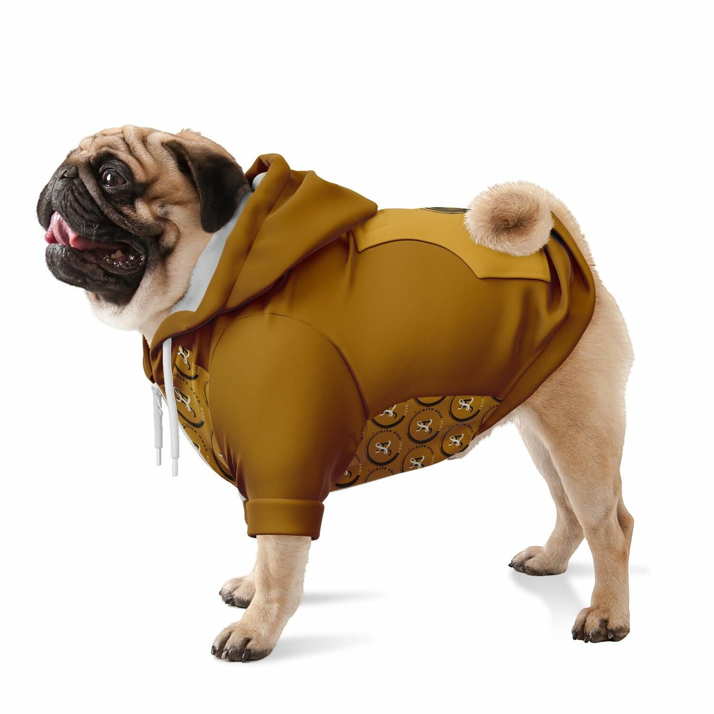 Fashion Dog Zip-Up Hoodie - L.O.H. with stylish design for pets