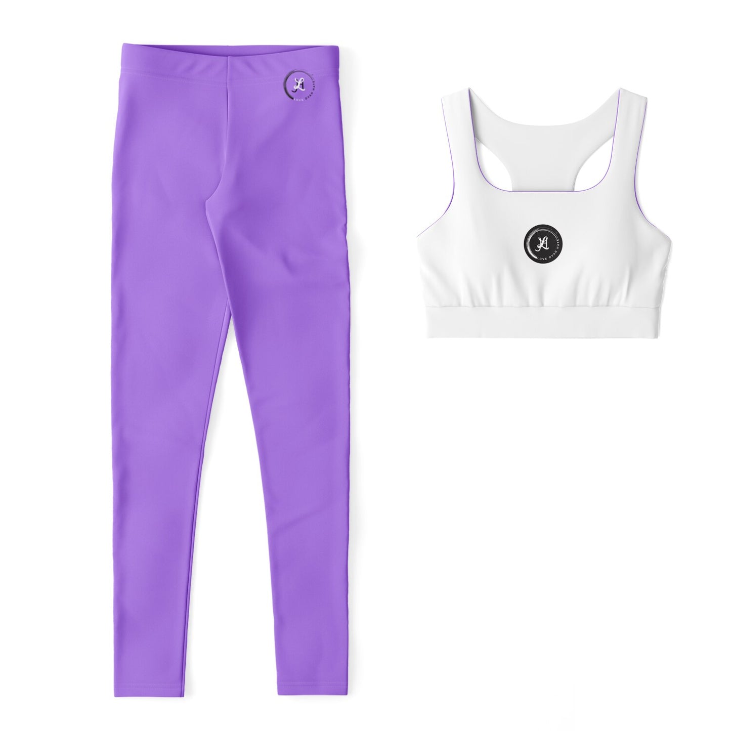 Gepolsterter Sport-BH & Leggings - L.O.H.