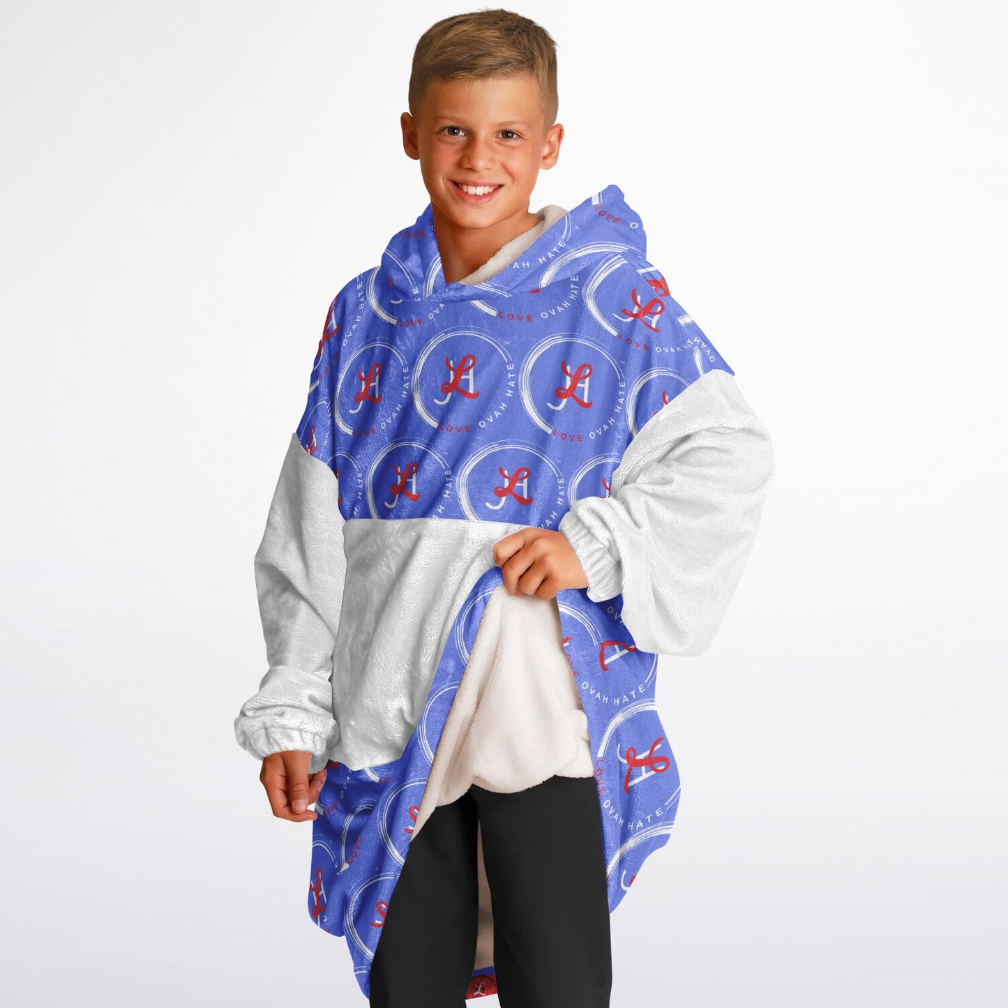 Lightweight and breathable hoodie for youth, ideal for layering.