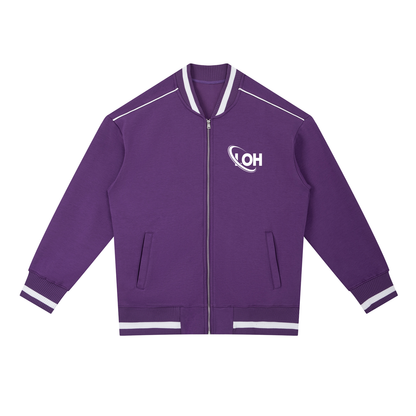 Love Ovah Hate Zip Bomber Jacket
