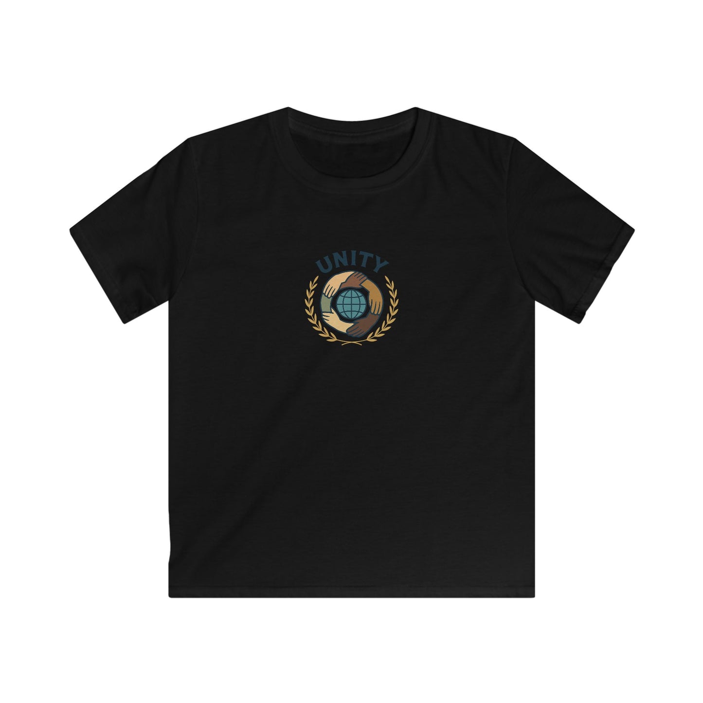 Kids Tee — 'Unity' Globe Emblem Children's T-Shirt