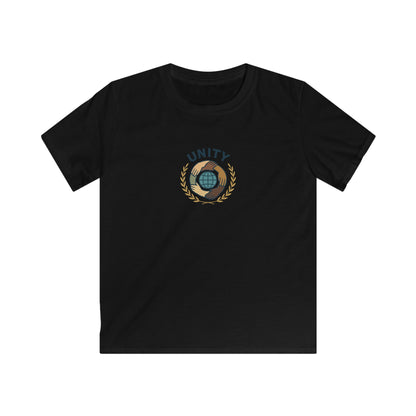 Kids Tee — 'Unity' Globe Emblem Children's T-Shirt