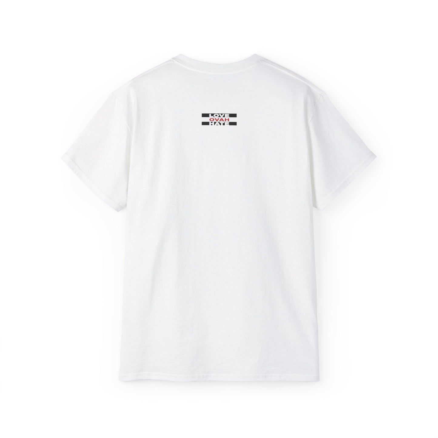 Baumwoll-T-Shirt Qualität Konstruktion gerippter Kragen Unisex Passform 