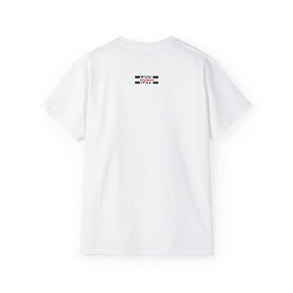 Baumwoll-T-Shirt Qualität Konstruktion gerippter Kragen Unisex Passform 