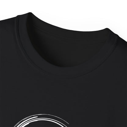 Baumwoll-T-Shirt Qualität Konstruktion gerippter Kragen Unisex Passform 