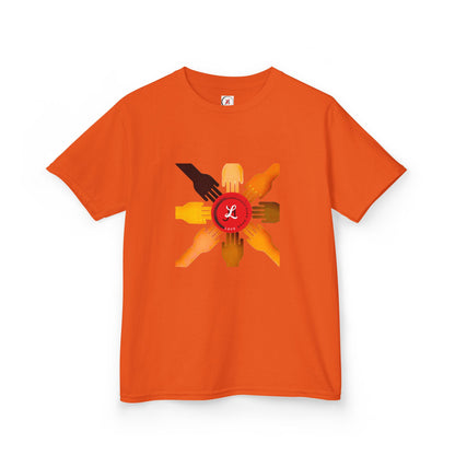 Unity Hands Kinder-T-Shirt - Umarmen Sie die Vielfalt in Stil 