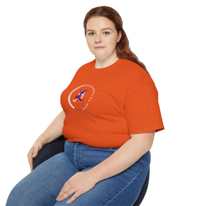 Baumwoll-T-Shirt Qualität Konstruktion gerippter Kragen Unisex Passform 