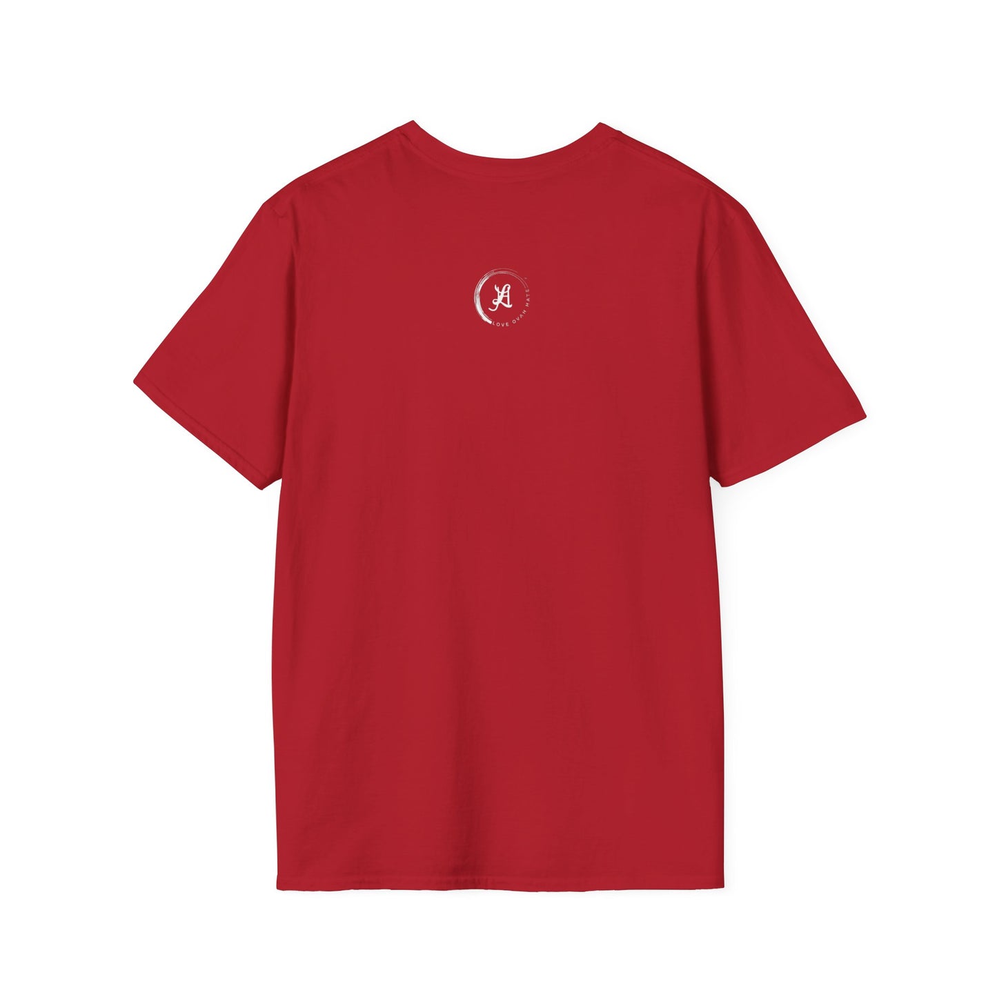 Love Ovah Hate T-Shirt — Handwritten Script Love Tee