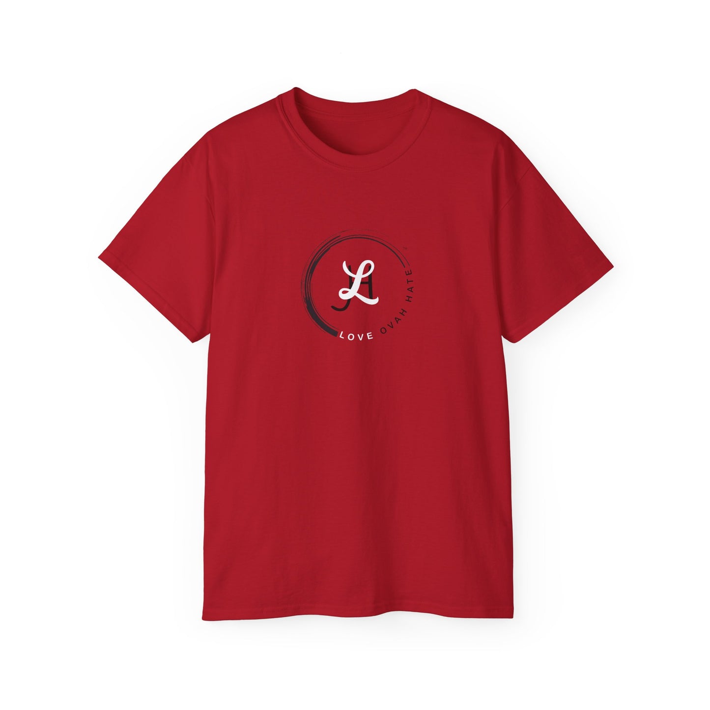 Baumwoll-T-Shirt Qualität Konstruktion gerippter Kragen Unisex Passform 