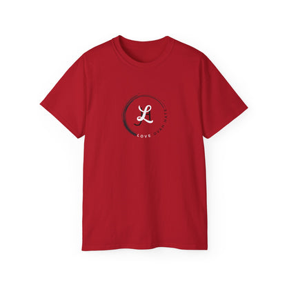Baumwoll-T-Shirt Qualität Konstruktion gerippter Kragen Unisex Passform 