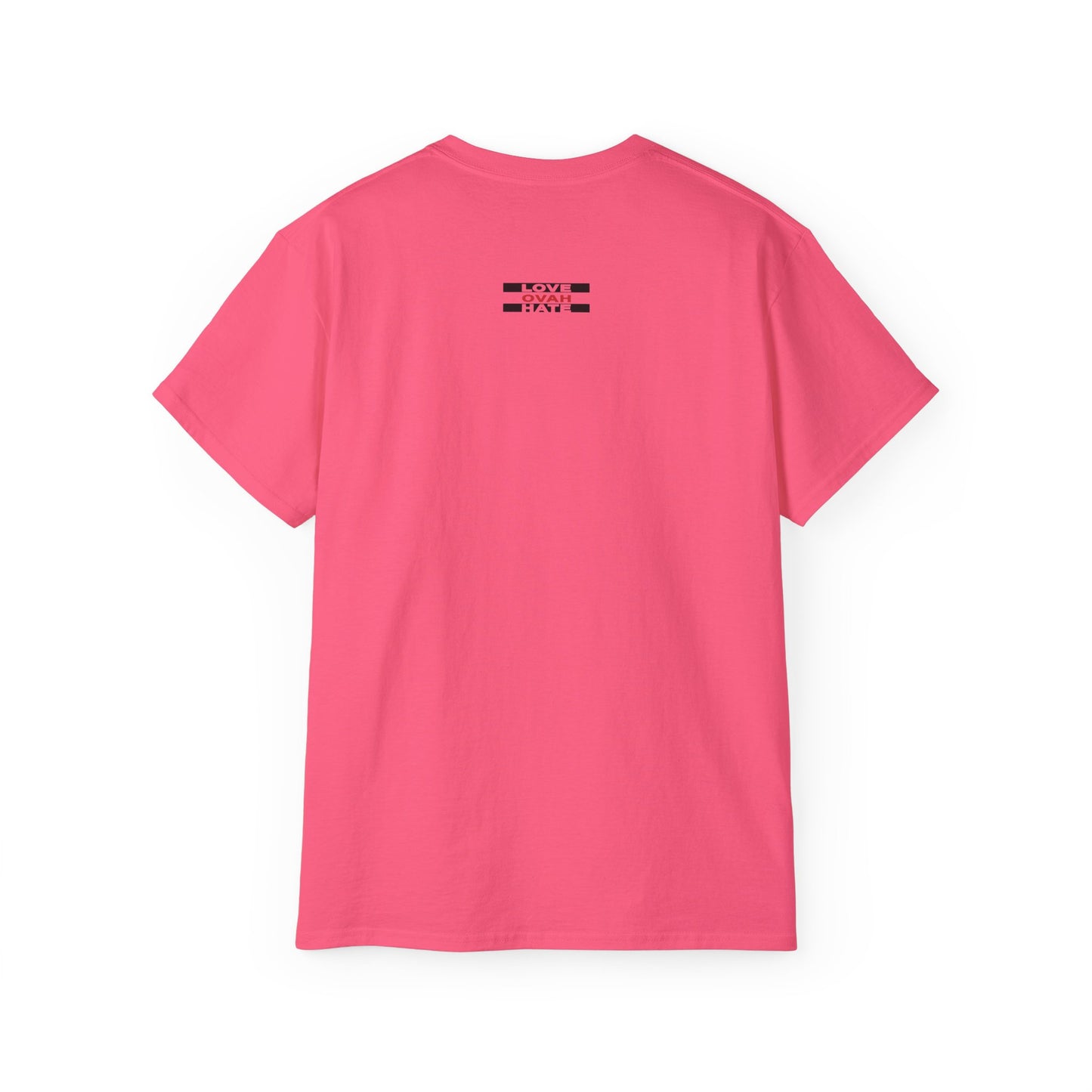Baumwoll-T-Shirt Qualität Konstruktion gerippter Kragen Unisex Passform 
