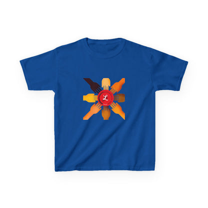 Unity Hands Kinder-T-Shirt - Umarmen Sie die Vielfalt in Stil 