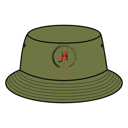 Bucket Hat - Love Ovah Hate Trendy Festival Sun Protection Accessory