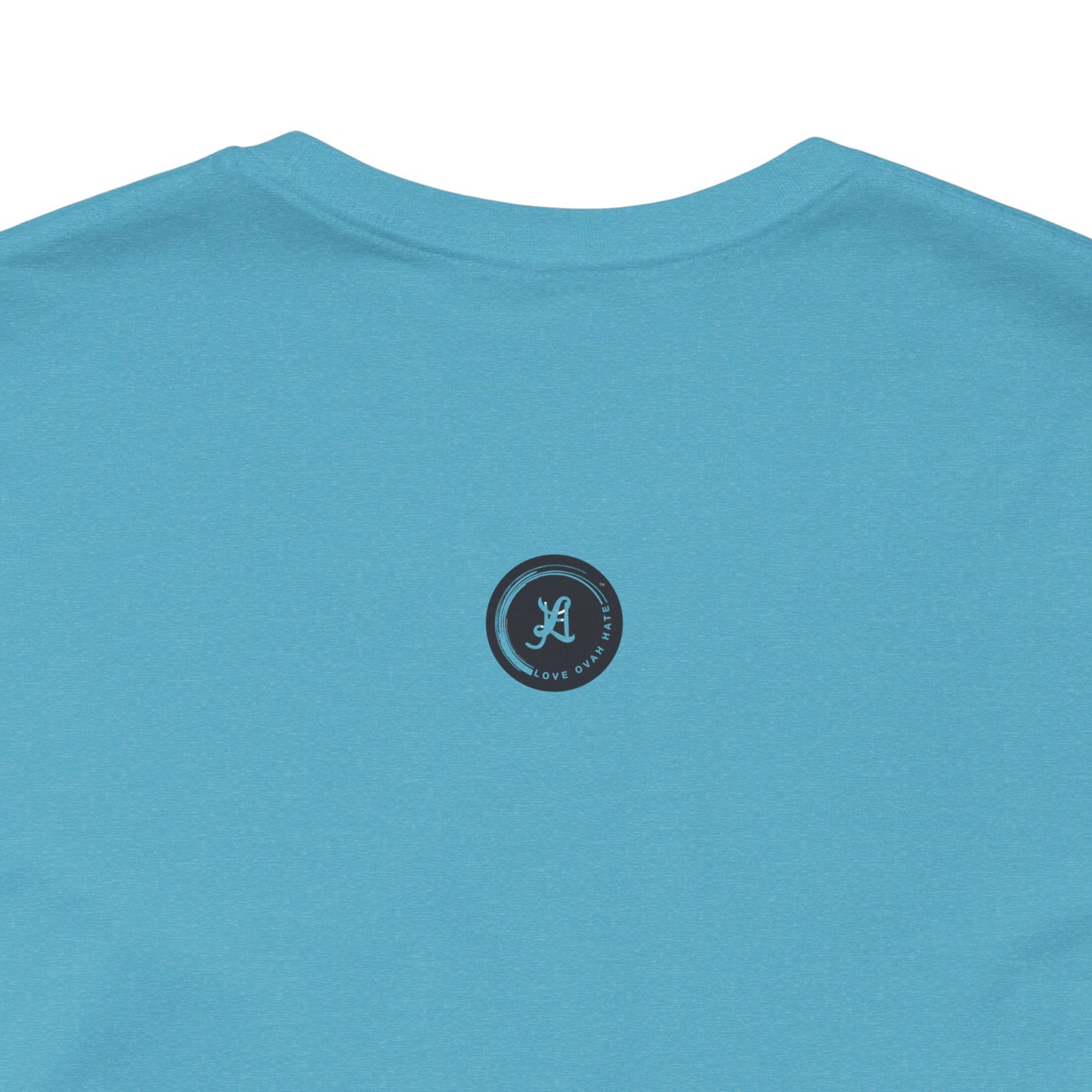 LOVEOVAHHATE Vertical Cross Graphic Tee