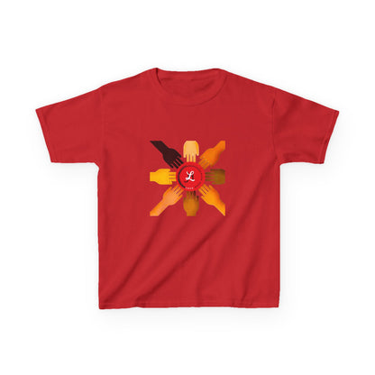 Unity Hands Kinder-T-Shirt - Umarmen Sie die Vielfalt in Stil 