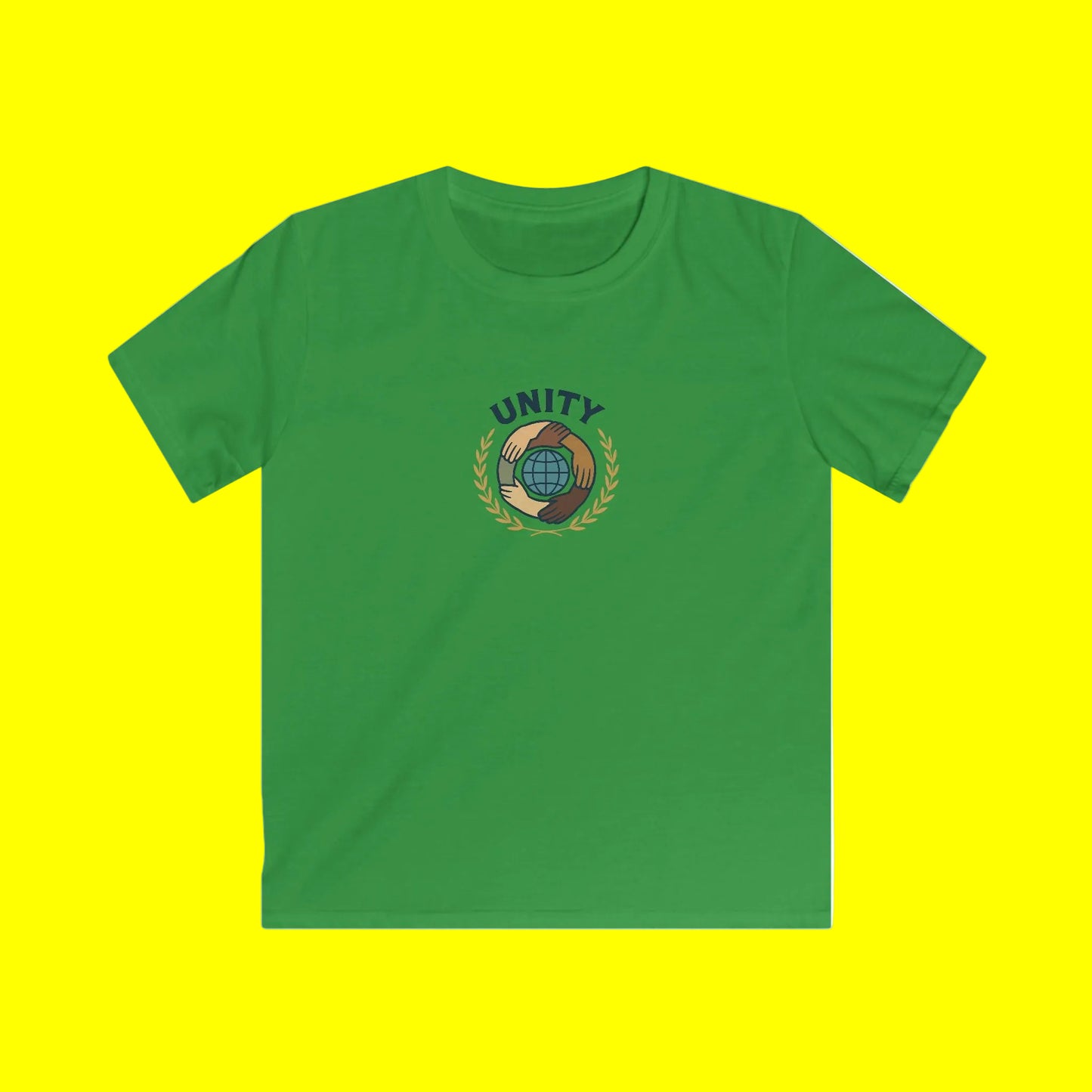 Kids Tee — 'Unity' Globe Emblem Children's T-Shirt