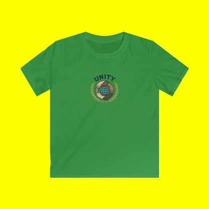 Kids Tee — 'Unity' Globe Emblem Children's T-Shirt
