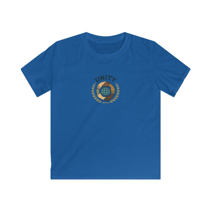 Kids Tee — 'Unity' Globe Emblem Children's T-Shirt