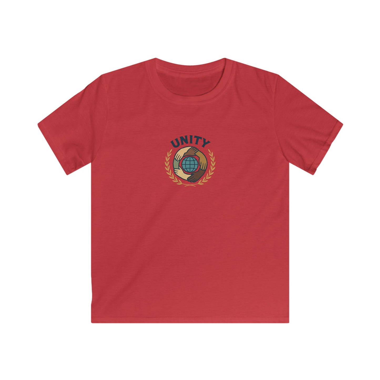 Kids Tee — 'Unity' Globe Emblem Children's T-Shirt