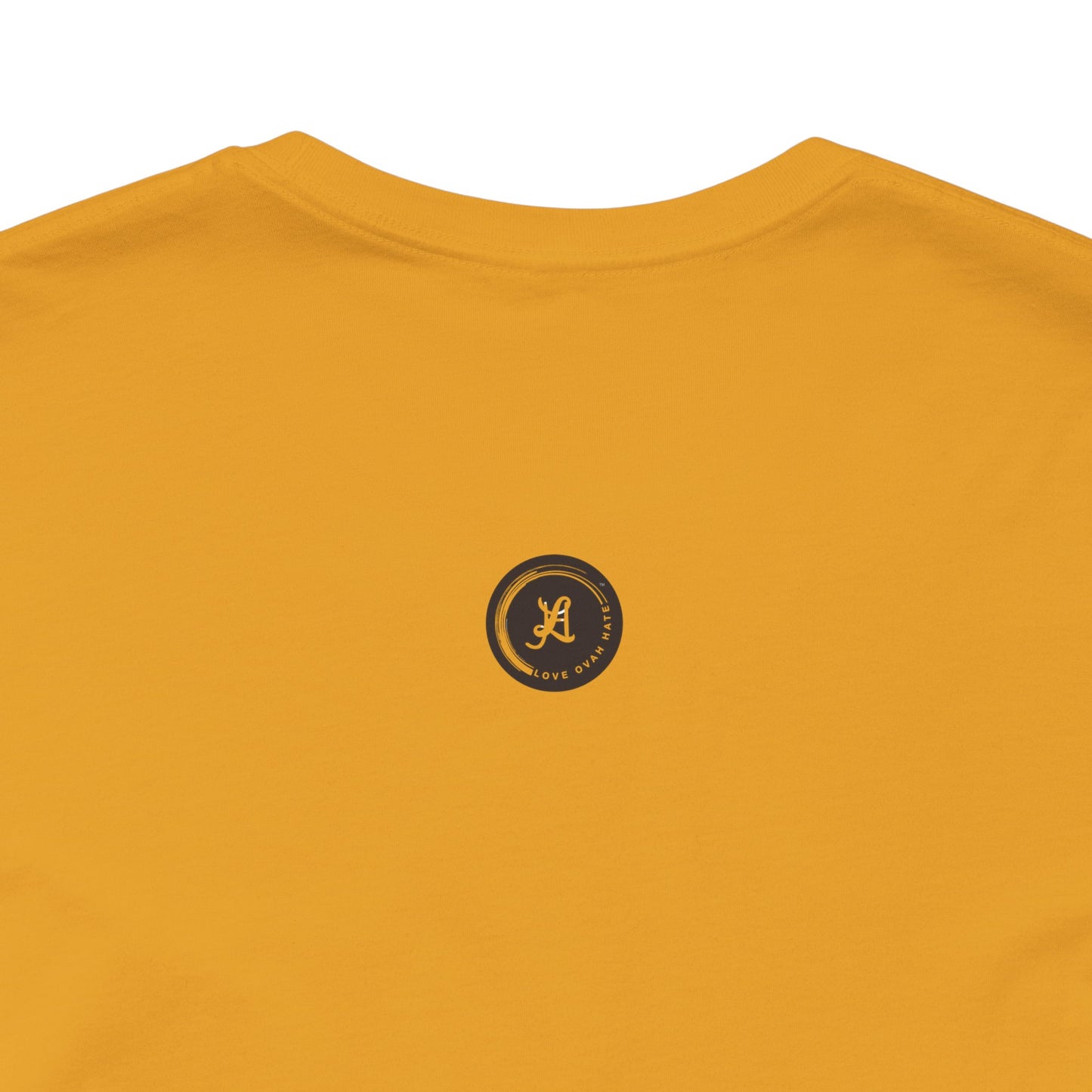 LOVEOVAHHATE Vertical Cross Graphic Tee