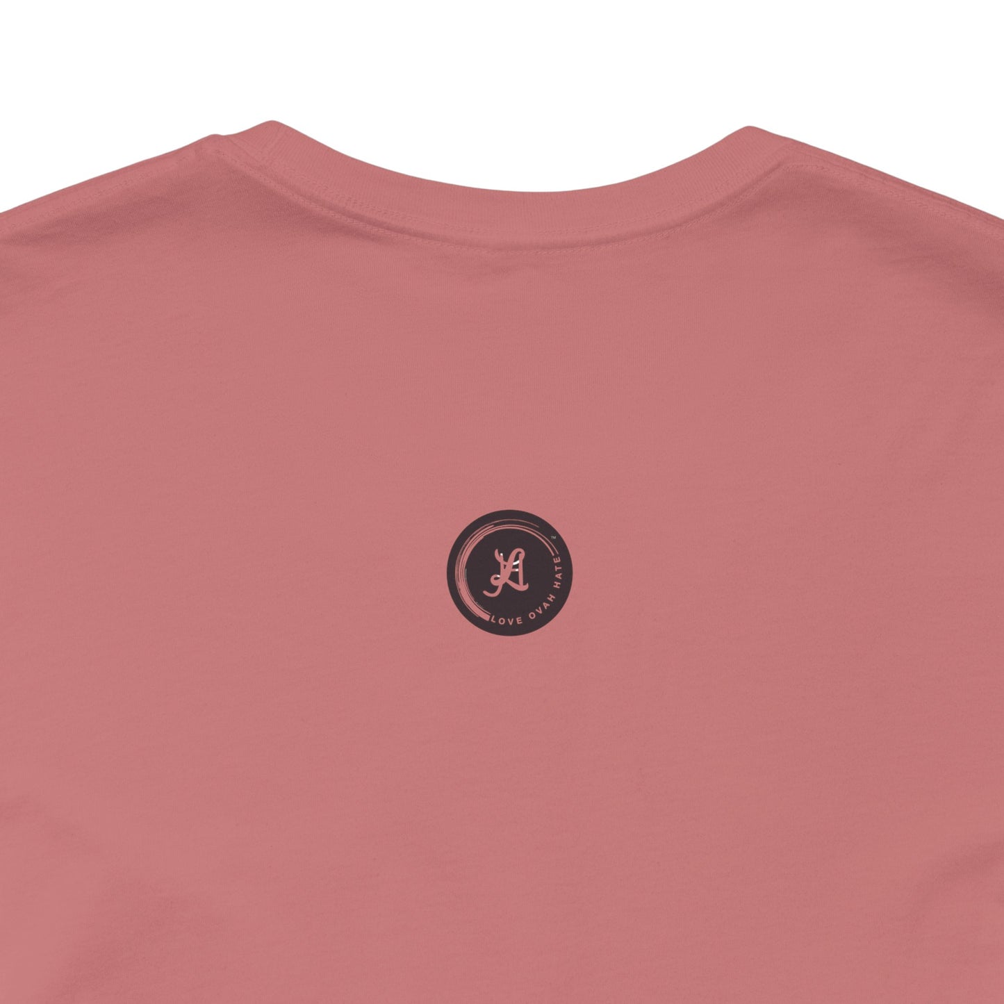 LOVEOVAHHATE Vertical Cross Graphic Tee