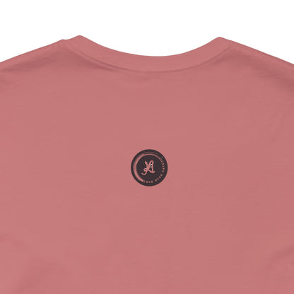LOVEOVAHHATE Vertical Cross Graphic Tee
