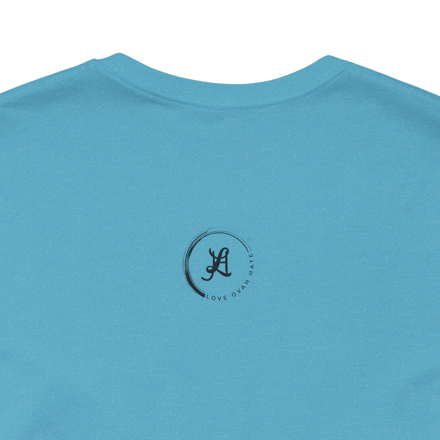 LOVEOVAHHATE Vertical Cross Graphic Tee