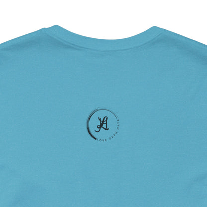 LOVEOVAHHATE Vertical Cross Graphic Tee