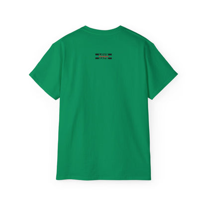 Baumwoll-T-Shirt Qualität Konstruktion gerippter Kragen Unisex Passform 