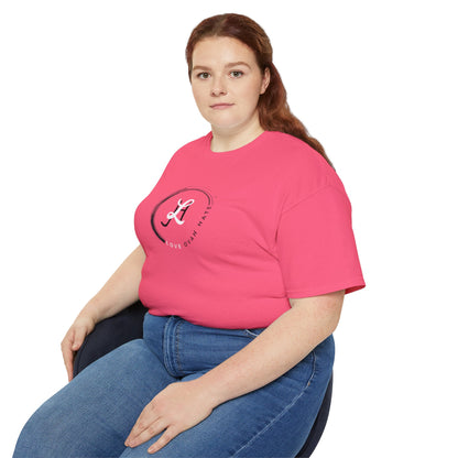 Baumwoll-T-Shirt Qualität Konstruktion gerippter Kragen Unisex Passform 