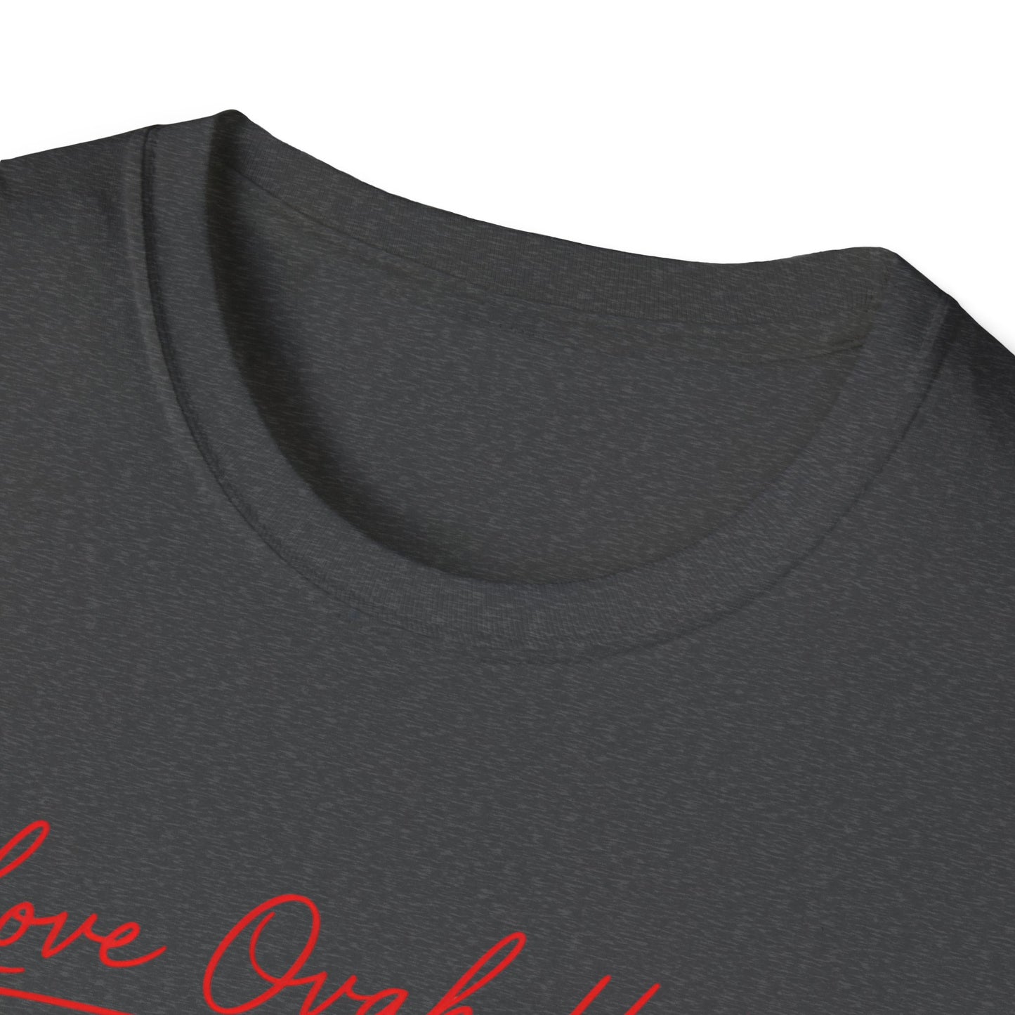 Love Ovah Hate T-Shirt — Handwritten Script Love Tee
