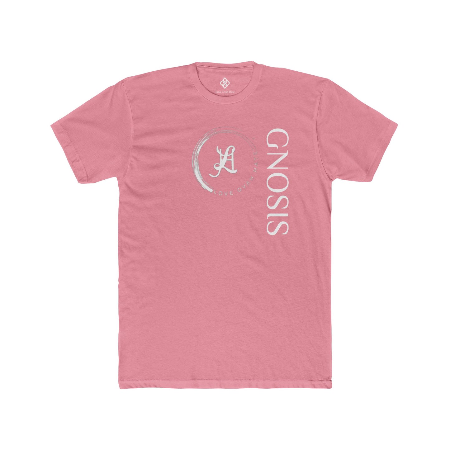 Gnosis Crew Tee — Love Ovah Hate Cotton T‑Shirt