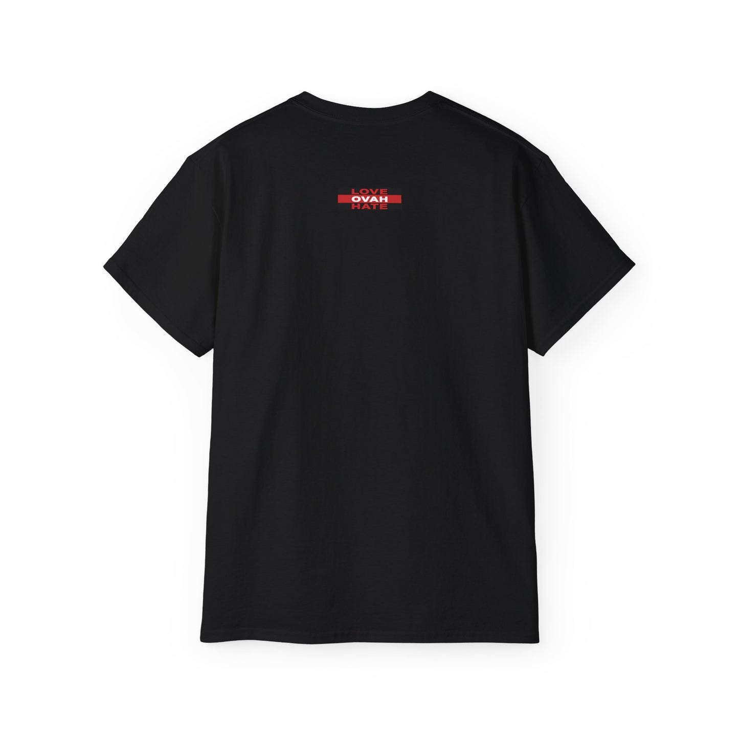 Baumwoll-T-Shirt Qualität Konstruktion gerippter Kragen Unisex Passform 