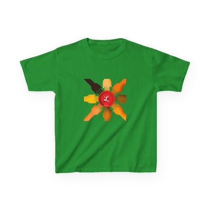 Unity Hands Kinder-T-Shirt - Umarmen Sie die Vielfalt in Stil 