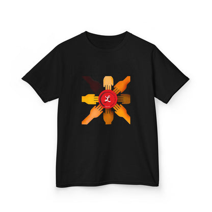 Unity Hands Kinder-T-Shirt - Umarmen Sie die Vielfalt in Stil 